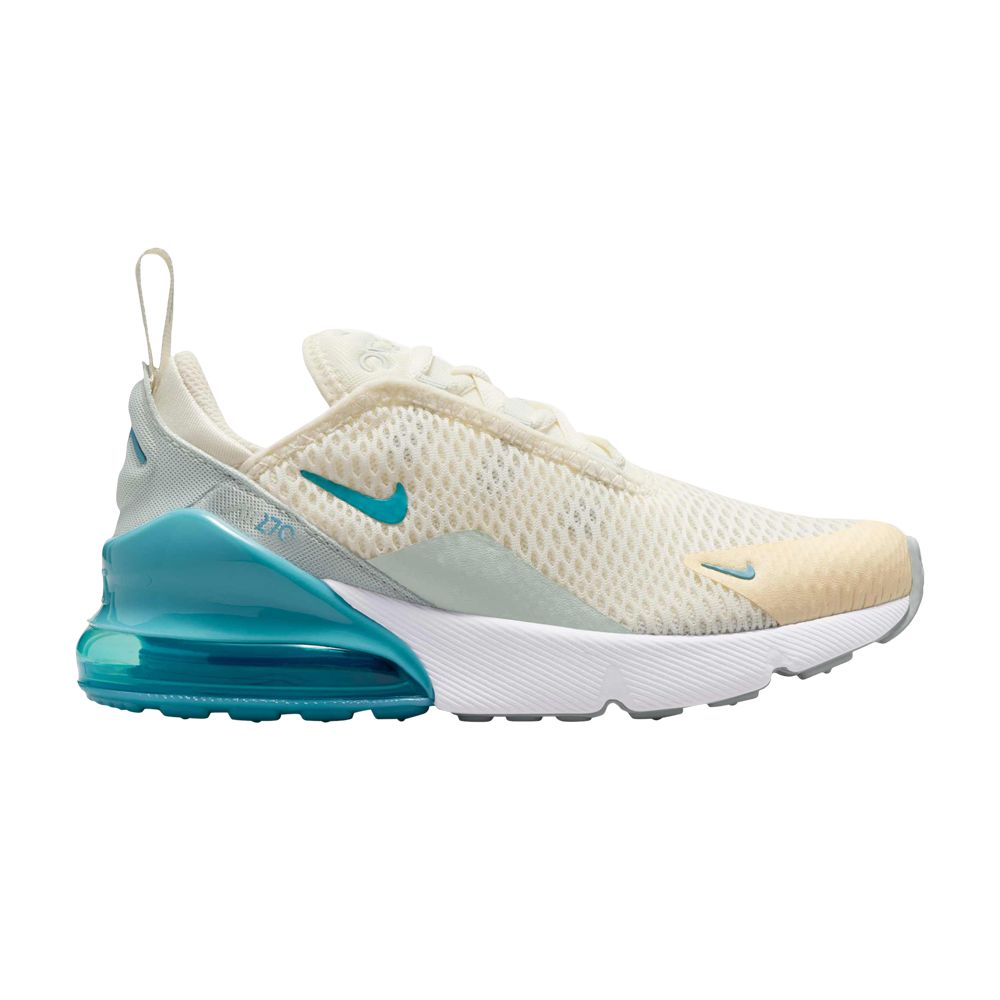 Nike Air Max 270 PS 'Soft Pearl Denim Turquoise' | Cream | Kid's Size 11.5 - AO2372-420