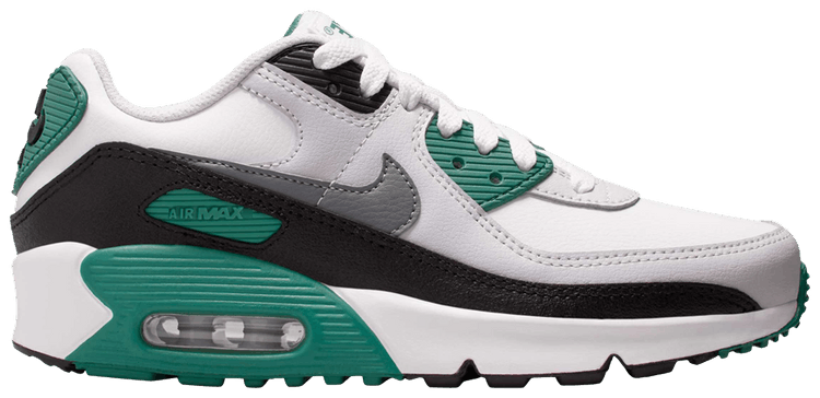 Nike Air Max 90 Leather GS Evergreen Aura