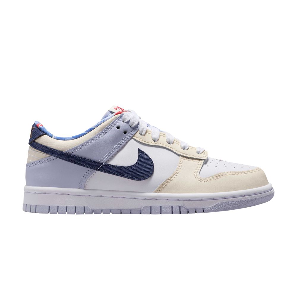 Nike Dunk Low GS 'Just Do It' | White | Kid's Size 5.5 - IH7343-141