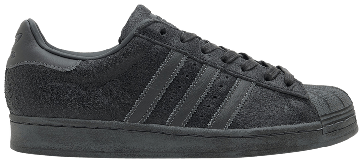 Adidas Superstar Premium Black Suede size Exclusive