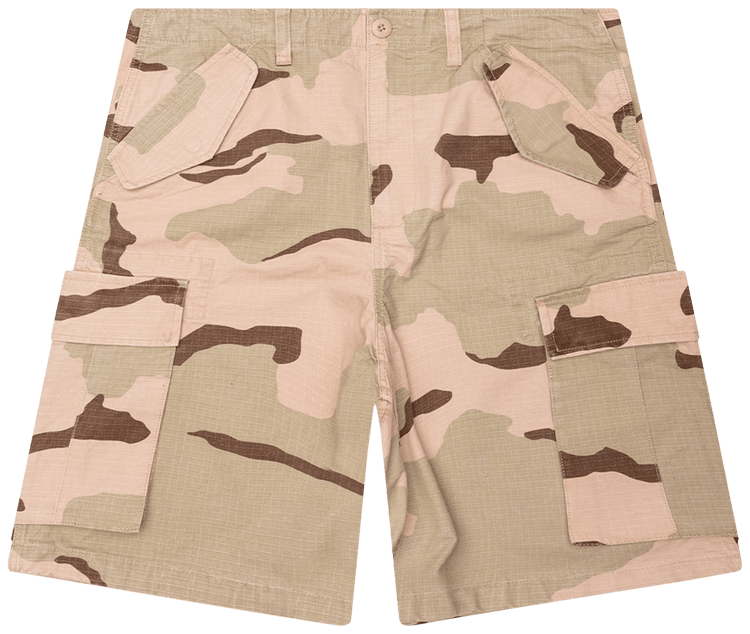 Buy Stussy Ripstop Cargo Short 'Sand Camo' - 112338 SAND | GOAT