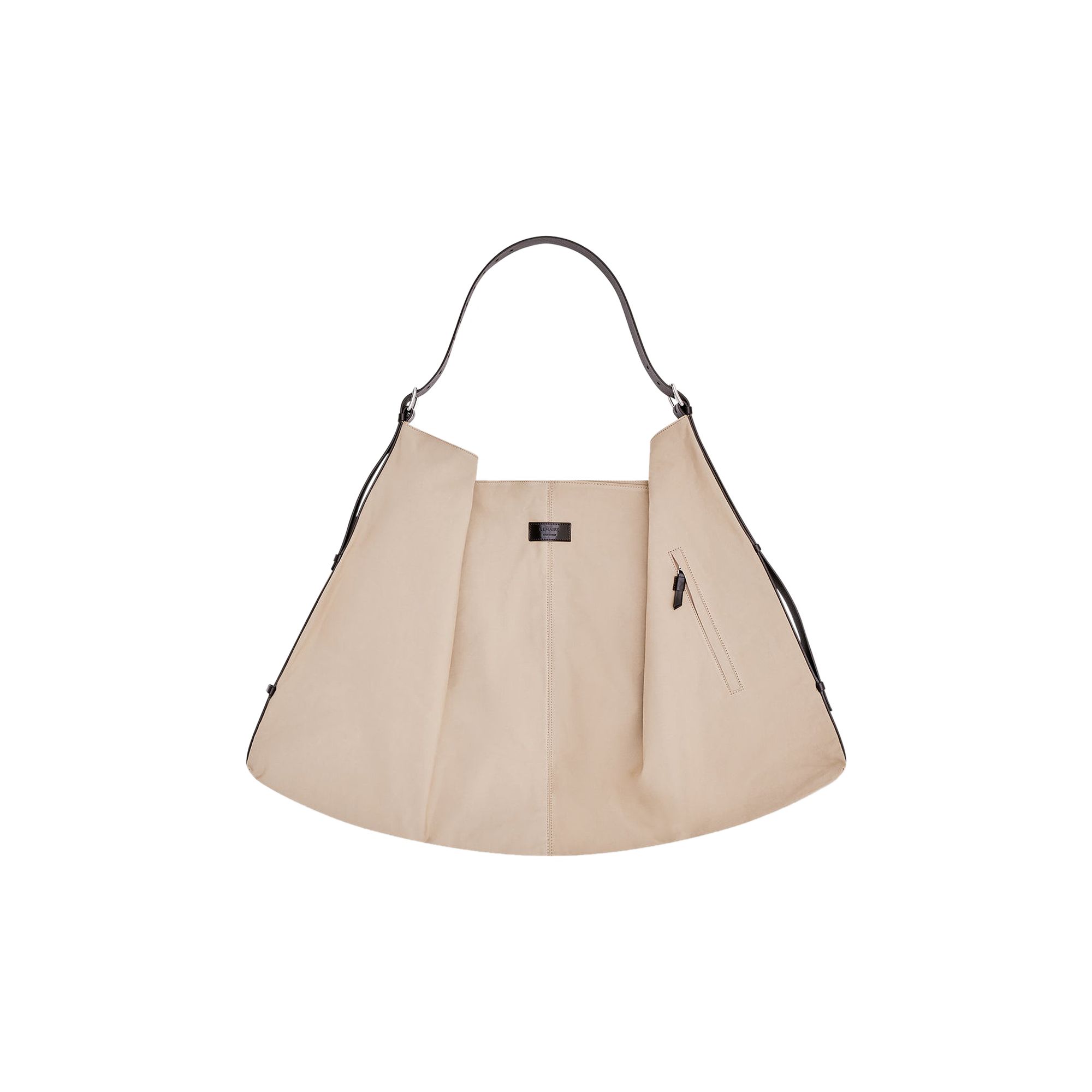 Pre-owned Lemaire Flag Hobo Bag 'linen' | Tan | Women's Size Onesize