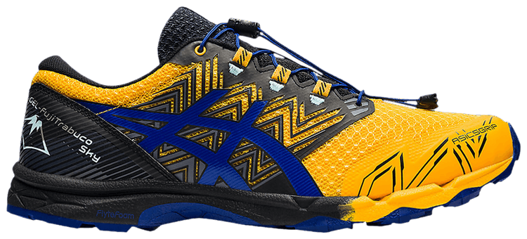 Asics Gel FujiTrabuco Sky Sunflower Monaco Blue