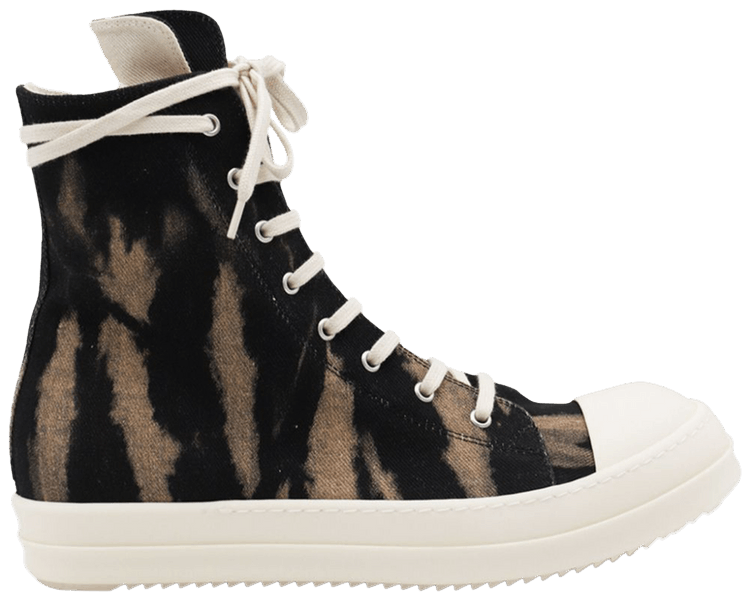 Rick Owens Porterville DRKSHDW High Black Terra Sun Denim