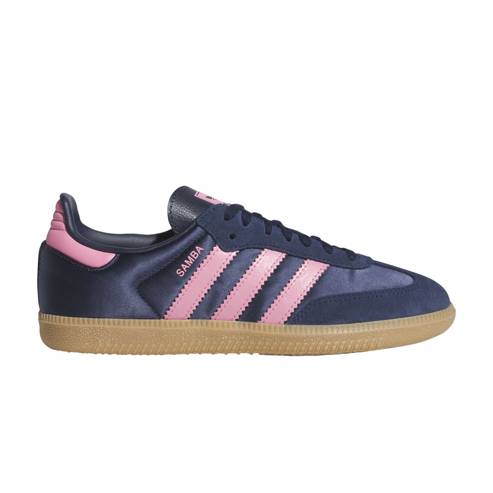 adidas Wmns Samba 'Night Indigo Mauve Satin' | Blue | Women's Size 5.5 - JQ3643