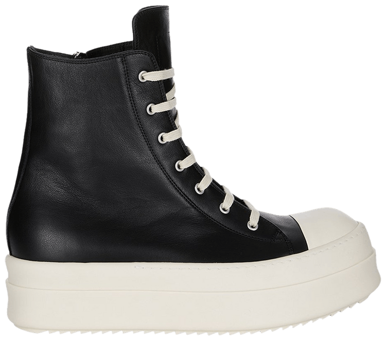 Rick Owens Concordians Mega Bumper High Black Milk