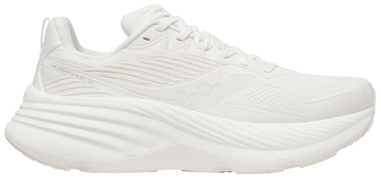 Saucony Hurricane 24 Triple White