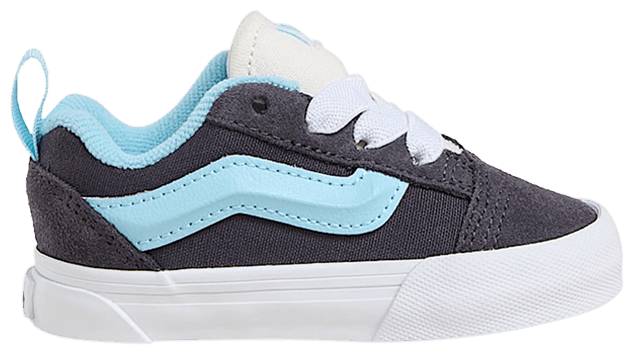 Vans Knu Skool Toddler Grey Light Blue