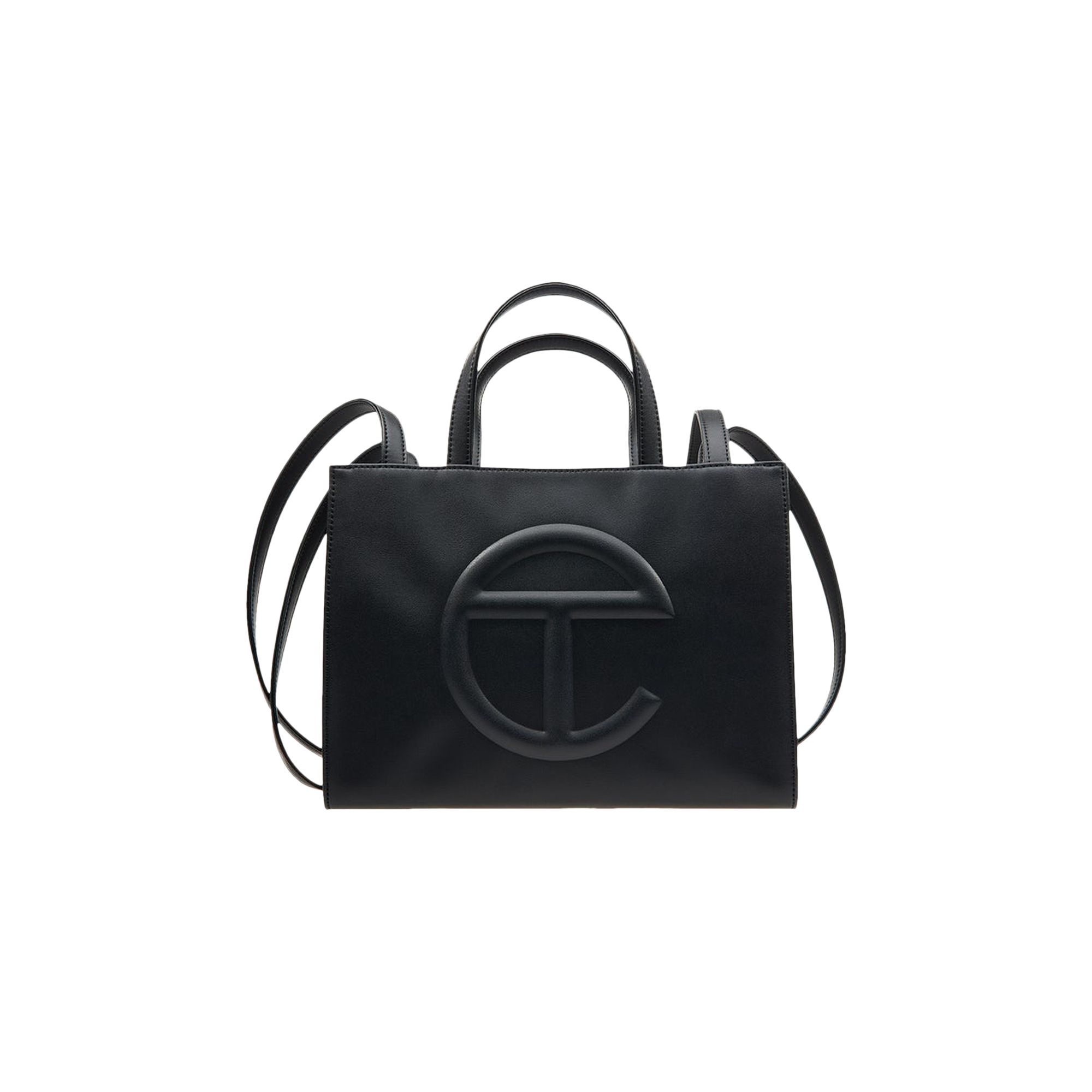Pre-owned Telfar Shmedium Shopping Bag 'black' | Men's Size Onesize