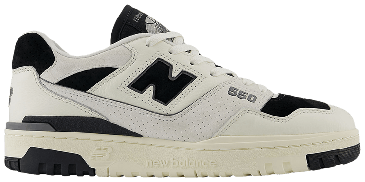 New Balance 550 Sea Salt Black
