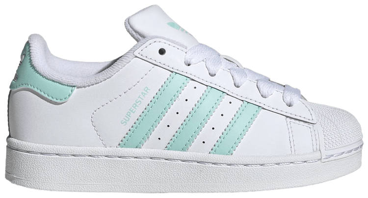adidas Superstar 2 C White Semi Flash Aqua