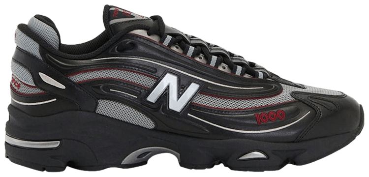 New Balance 1000 Black Grey Red