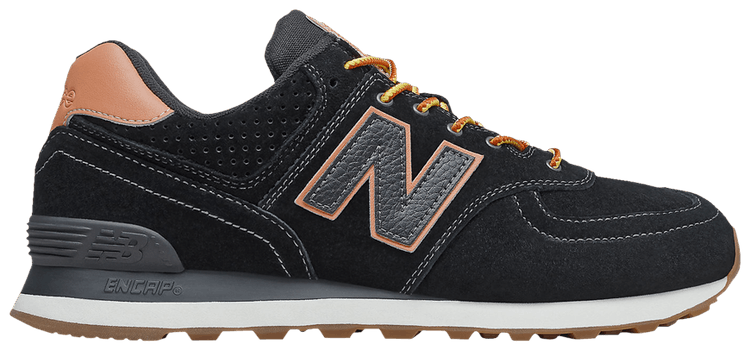 New Balance 574 Black Light Khaki