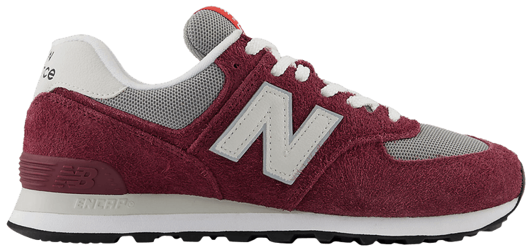 New Balance 574 Claret White