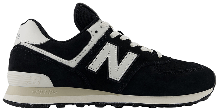 New Balance 574 Black White