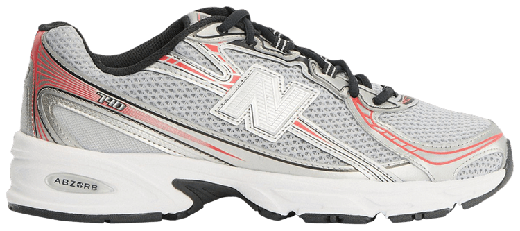New Balance 740 Silver Red