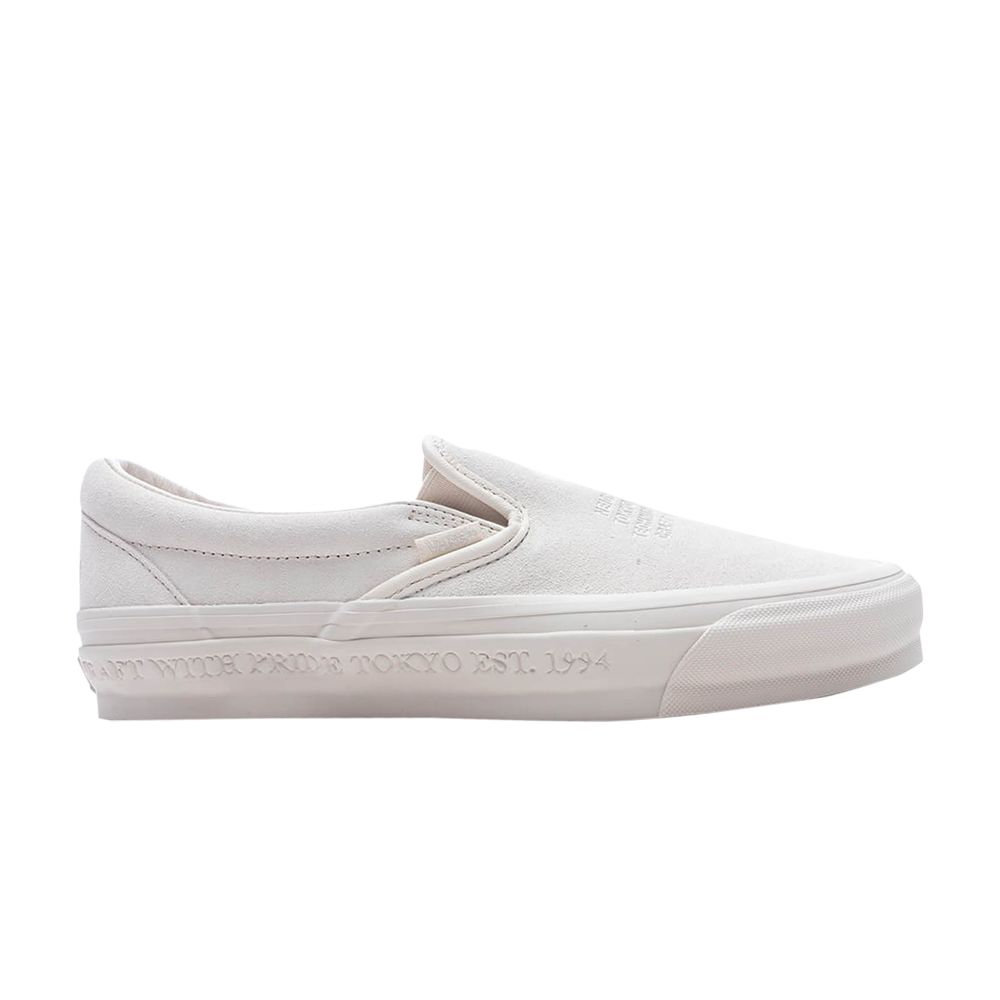 Vans Neighborhood x Classic Slip-On 98 'White' | Men's Size 8 - VN000EDG7VJ1