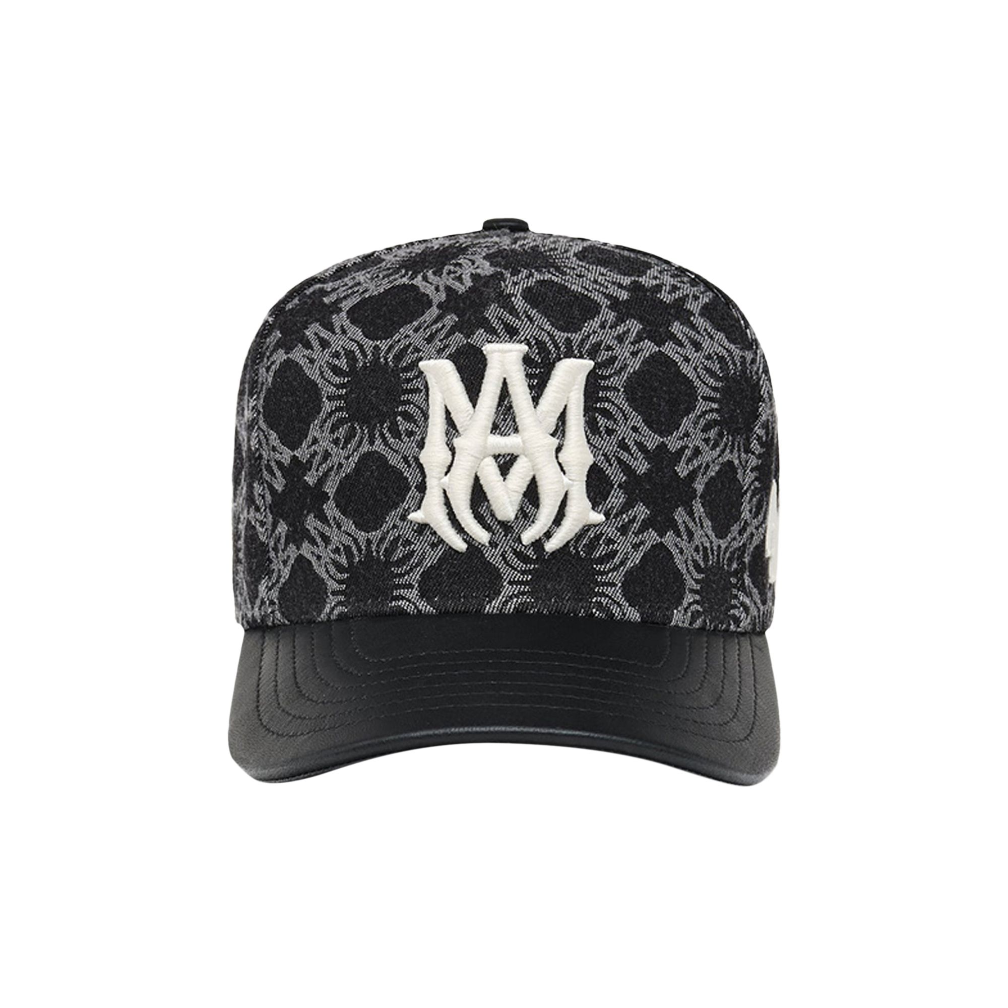 Pre-owned Amiri Ma Quad Denim Hat 'black' | Men's Size Onesize
