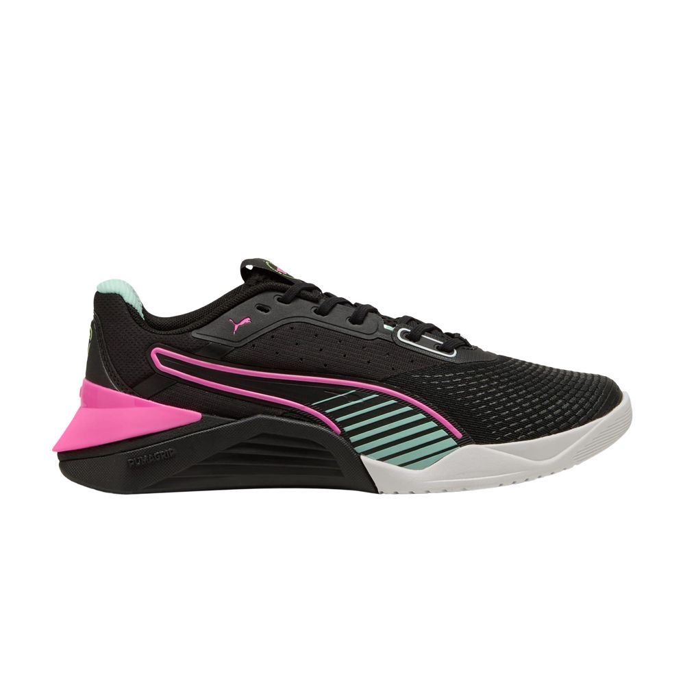 Pre-owned Puma Wmns Fuse 4.0 'black Pink Pixel Mint' | Women's Size 8.5