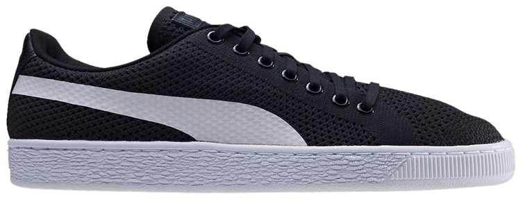Puma Basket Classic evoKNIT Black White