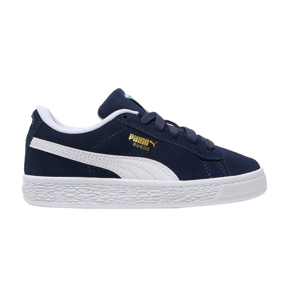 Pre-owned Puma Suede Classic Little Kid 'navy' | Blue | Kid's Size 2.5