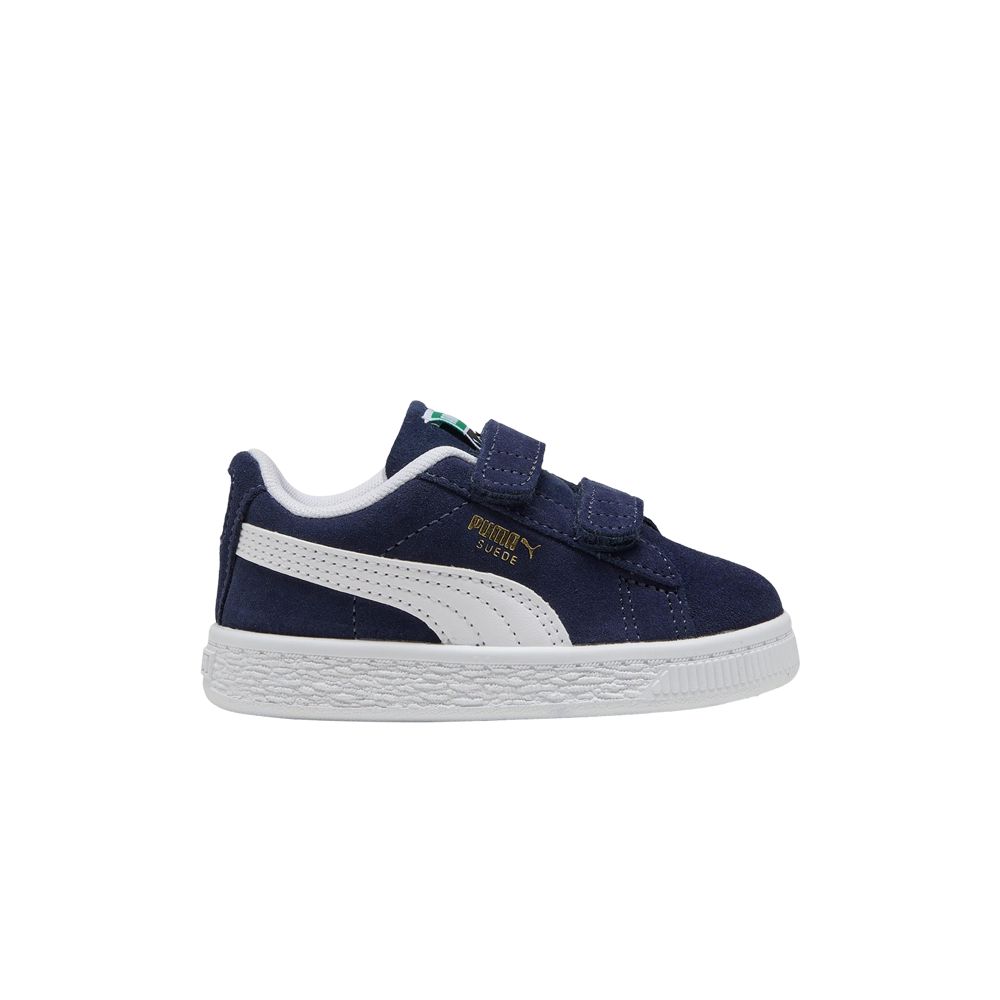 Pre-owned Puma Suede Classic Velcro Toddler 'navy' | Blue | Infant Size 9