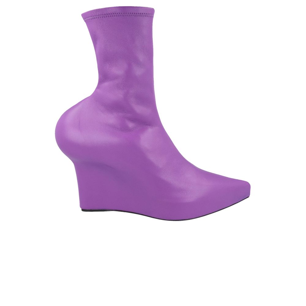 Pre-owned Givenchy Wmns Wedge Ankle Boot 'ultraviolet' | Purple | Women's Size 36