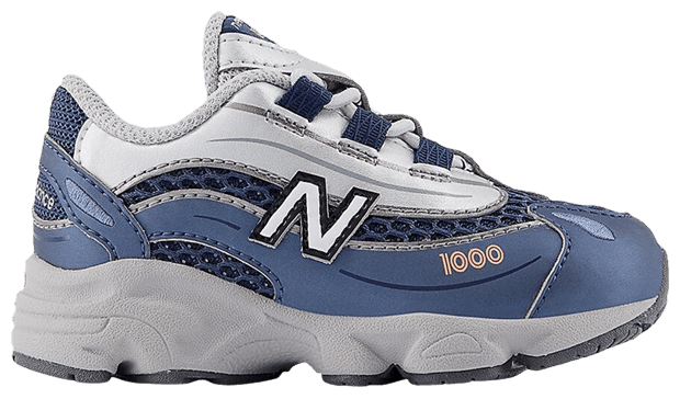 New Balance 1000 Bungee Lace Toddler Vintage Indigo