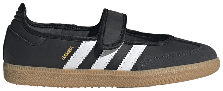 Adidas Samba Jane J Black White Gum