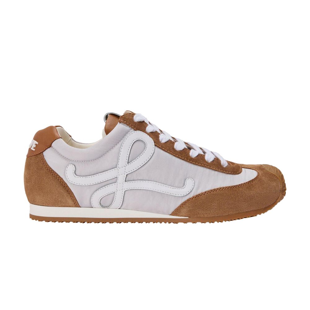 Pre-owned Loewe Wmns Ballet Runner 2.0 'grey Tan' | Women's Size 40 In Beige