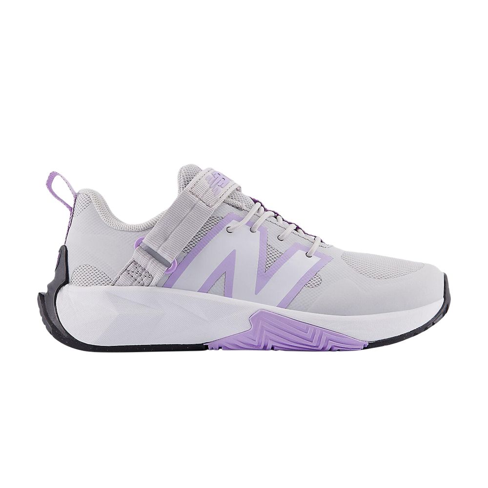 New Balance FuelCell Play Bungee Lace Top Strap Little Kid 'Grey Matter Lilac Glo' | Kid's Size 13.5 - PTFCYAC