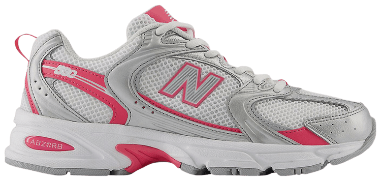 New Balance 530 Silver Metallic Dragon Berry