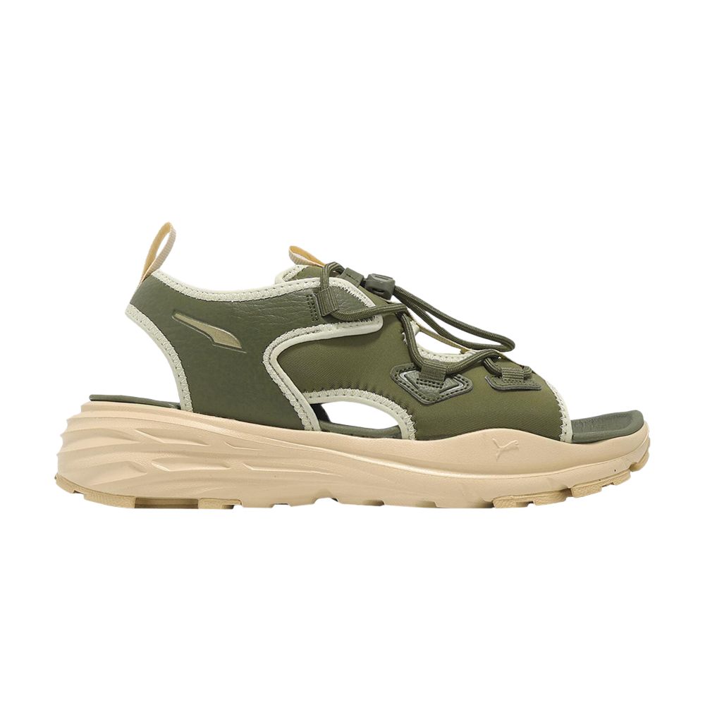 Puma Hypnotic Sandal 'Olive Cashew' | Green | Men's Size 10 - 401653-04