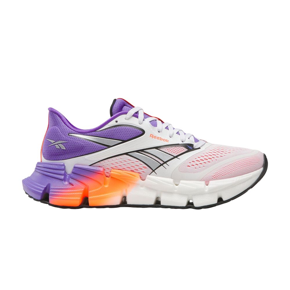 Reebok Wmns FloatZig 2 'Royal Purple Flash Orange' | White | Women's Size 8 - 100225508