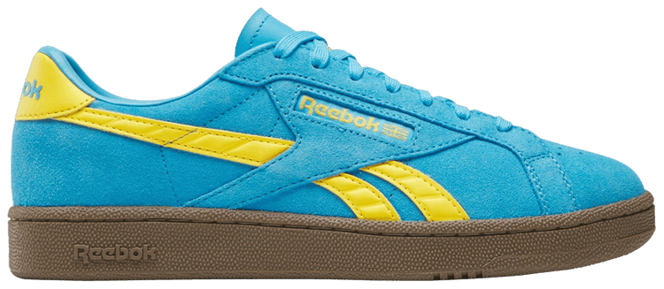 Reebok Club C Grounds UK Future Cyan Golden Haze Gum