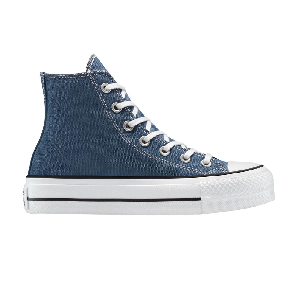 Pre-owned Converse Wmns Chuck Taylor All Star Lift Platform High 'slacker Blue' | Women's Size 8