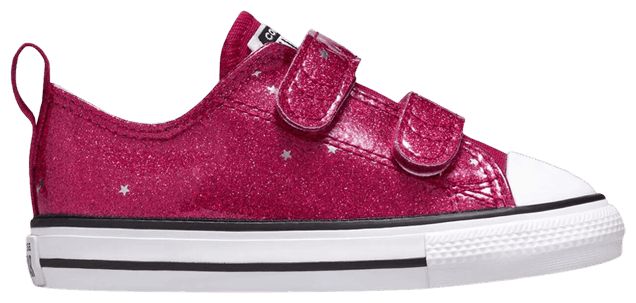 Converse Chuck Taylor All Star EasyOn Low TD Glitter   Sporty Berry