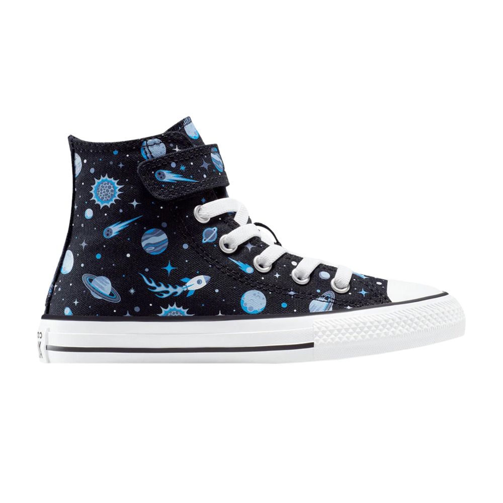 Pre-owned Converse Chuck Taylor All Star Easyon High Ps 'space Explorer' | Blue | Kid's Size 12