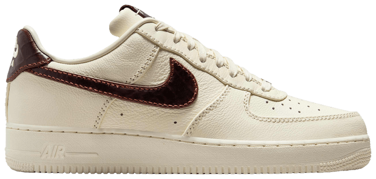 Nike Air Force 1 07 Soft Pearl Brown Croc