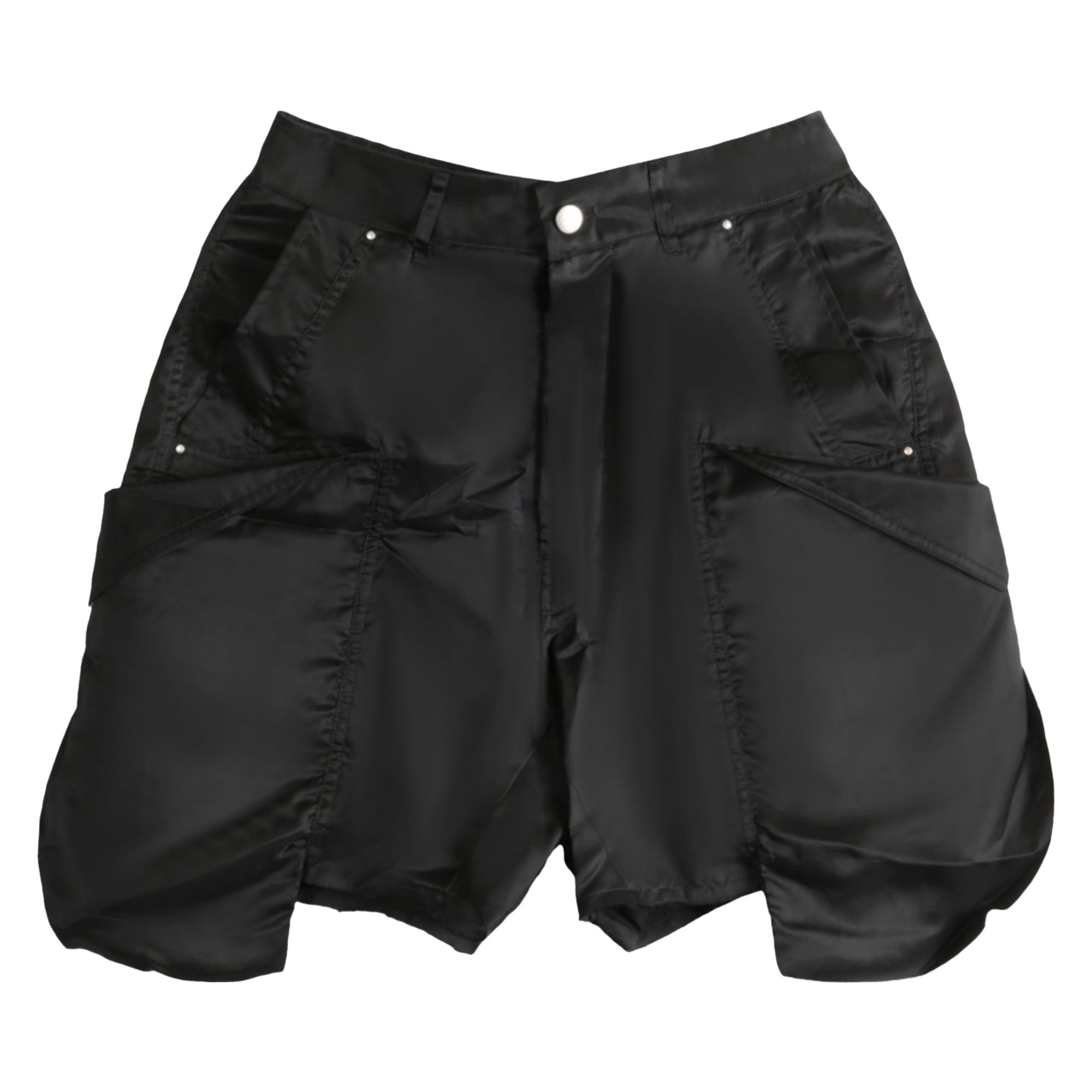 Pre-owned Rick Owens Stefan Cargo Shorts 'black' | Women's Size 26