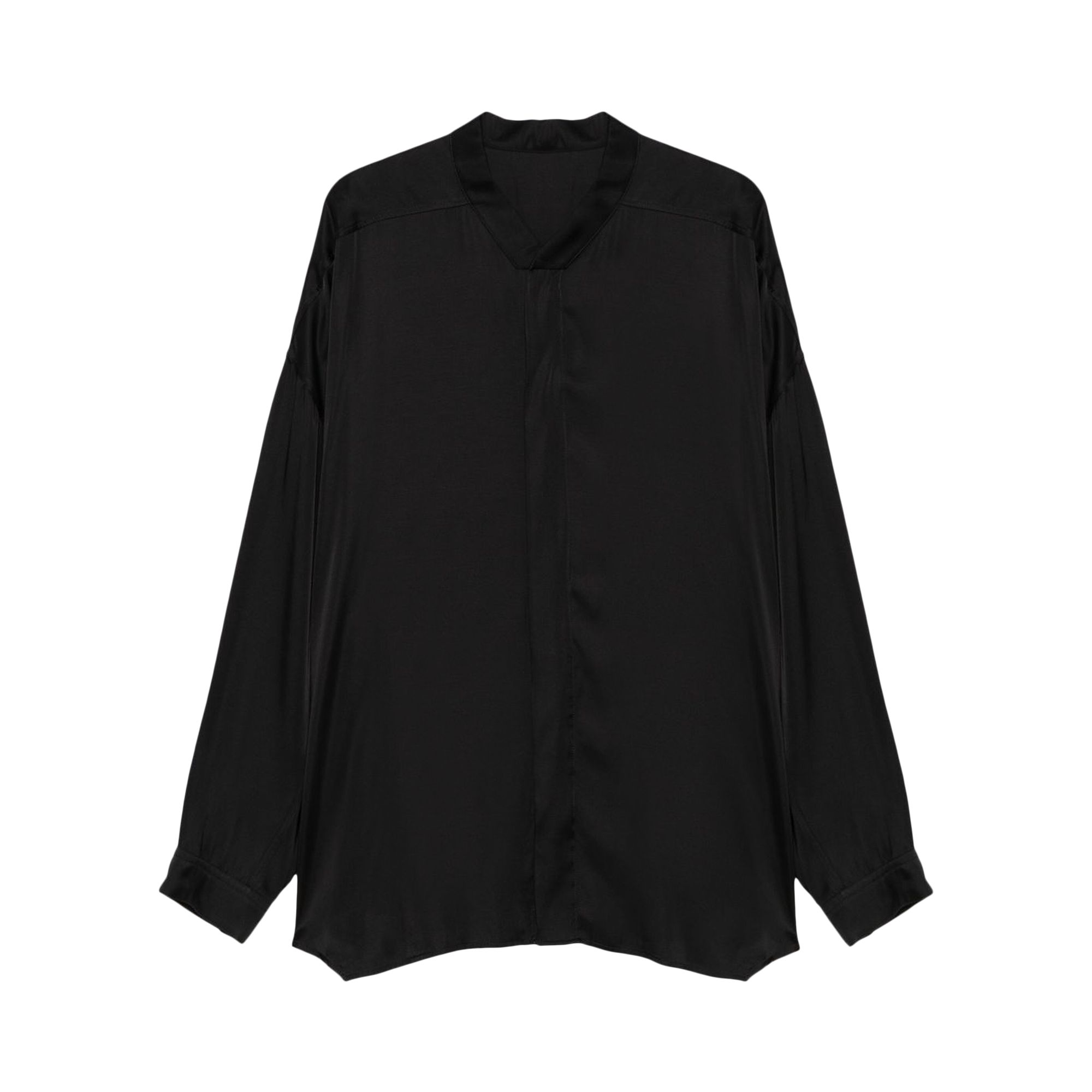 Pre-owned Rick Owens Camicia Jumbo Faun Shirt 'black' | Men's Size 50