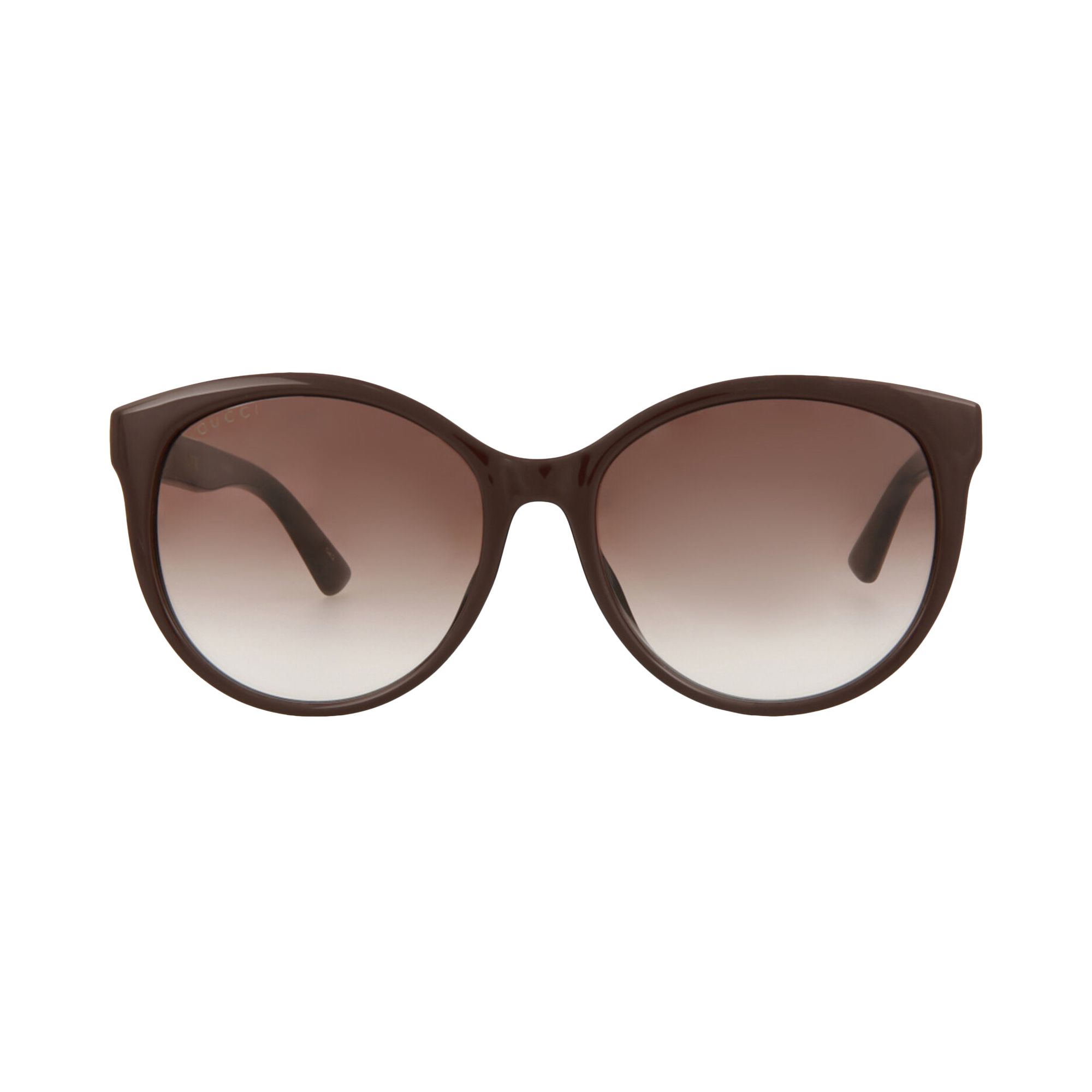 Pre-owned Gucci Cat Eye Sunglasses 'brown' | Women's Size Onesize