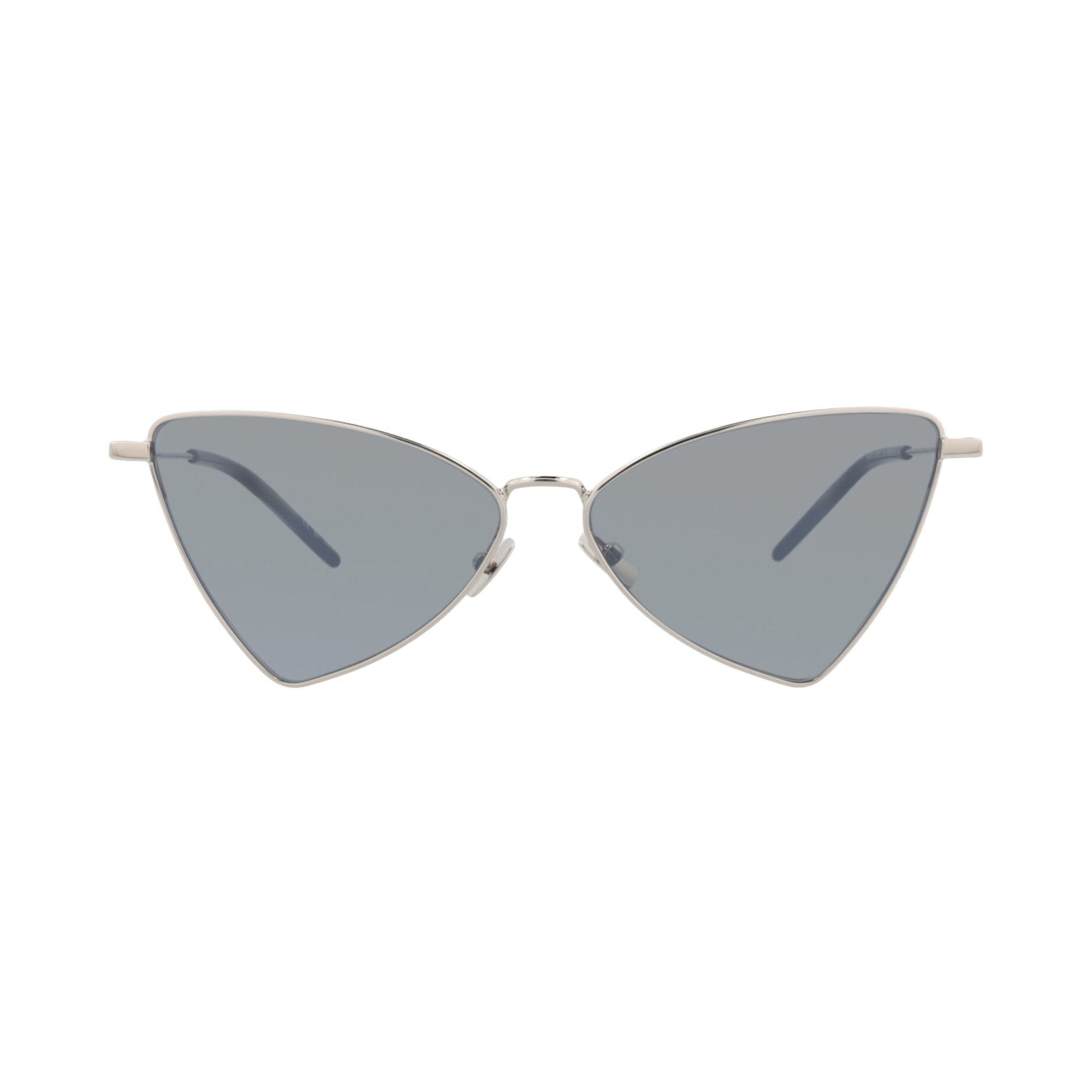 Pre-owned Saint Laurent Cat Eye Sunglasses 'silver' | Men's Size Onesize