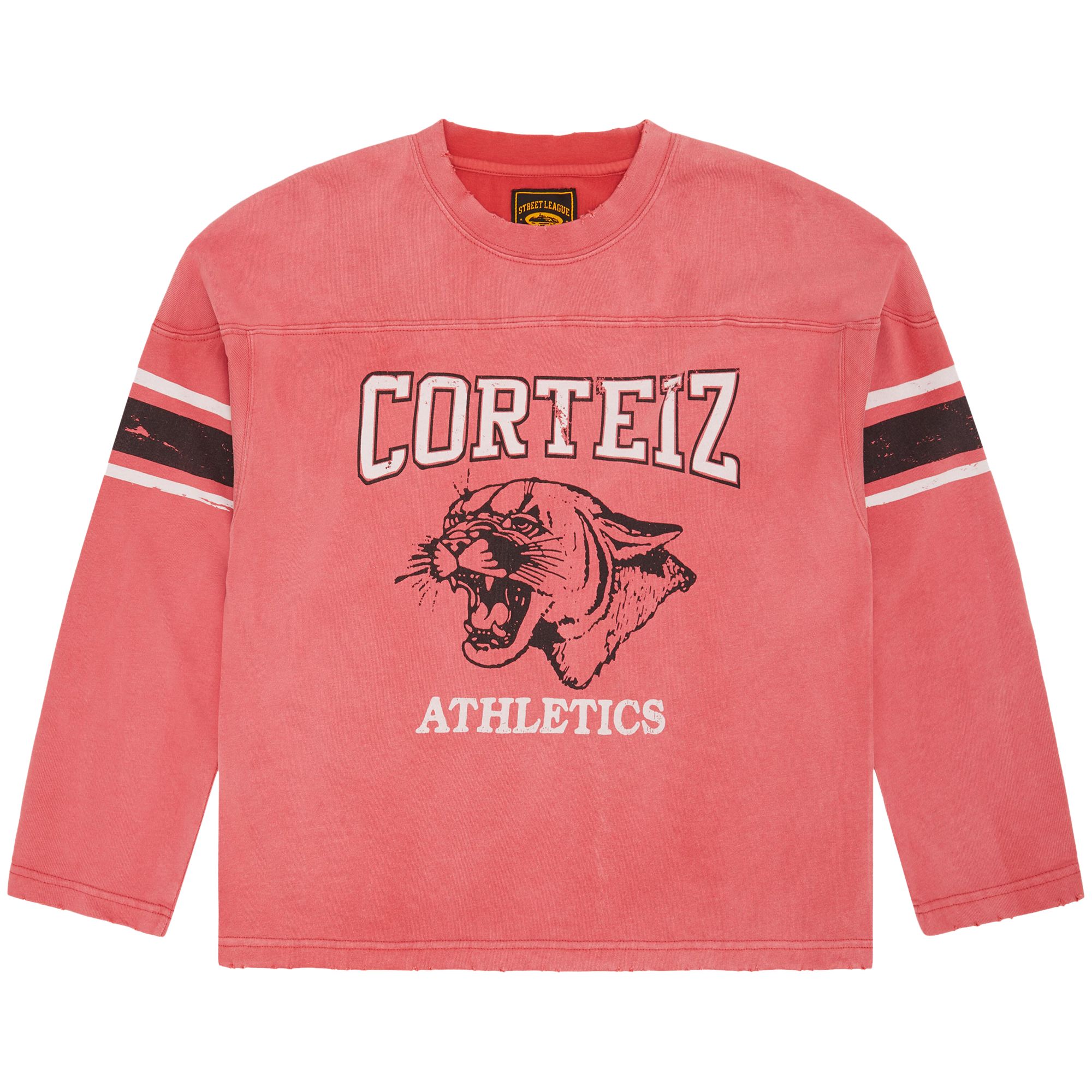 Pre-owned Corteiz Athletics Heavyweight Long-sleeve Top 'red' | Men's Size M