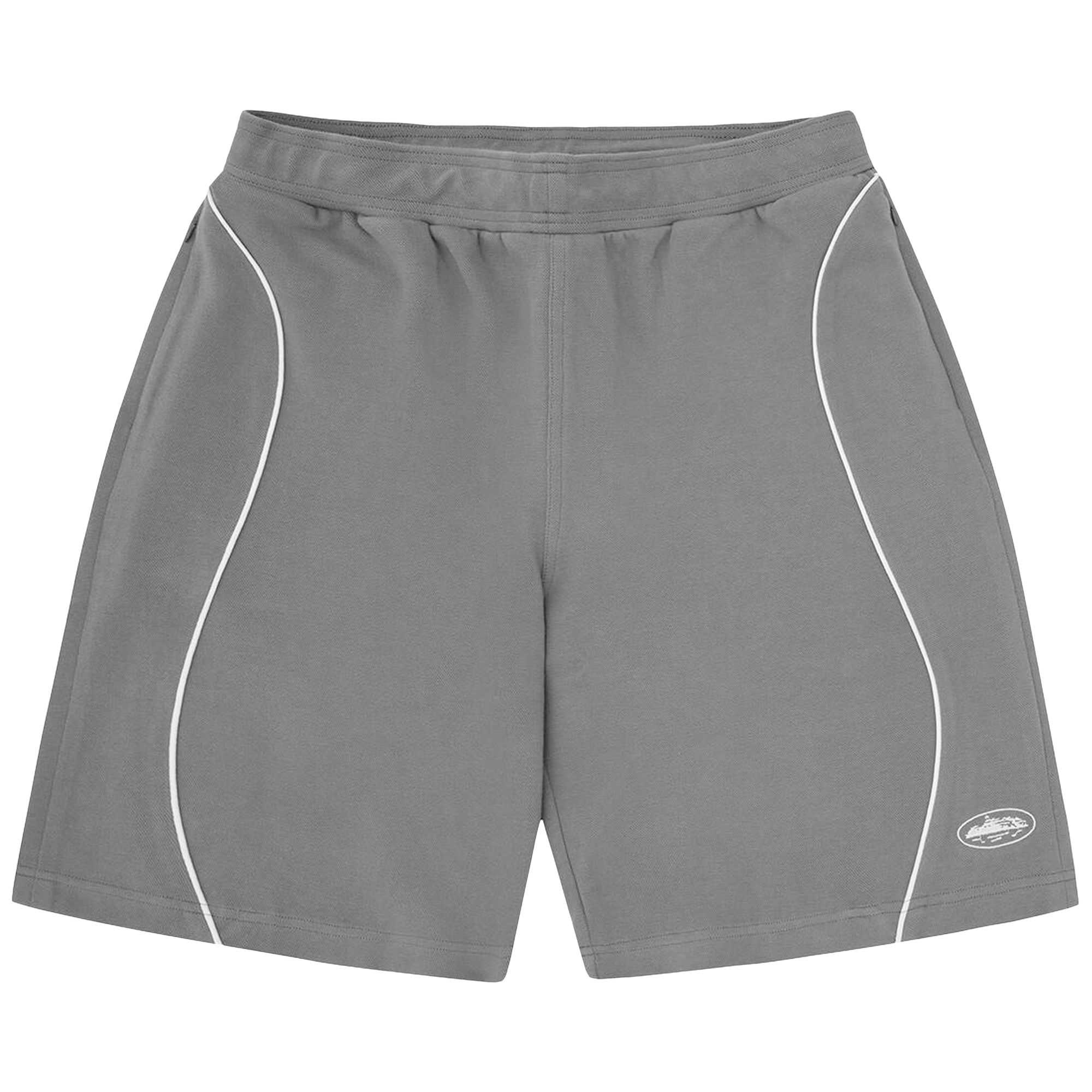 Pre-owned Corteiz Island Pique Short 'grey' | Men's Size L In Gray