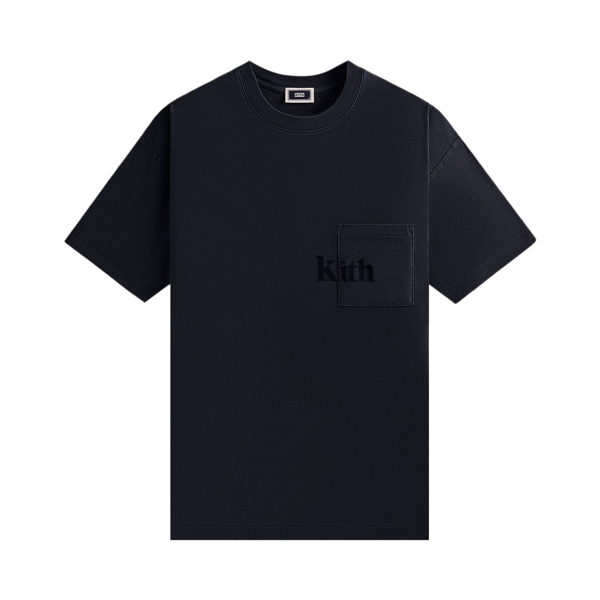 Pre-owned Kith Quinn Tee 'admiral' | Black | Men's Size S