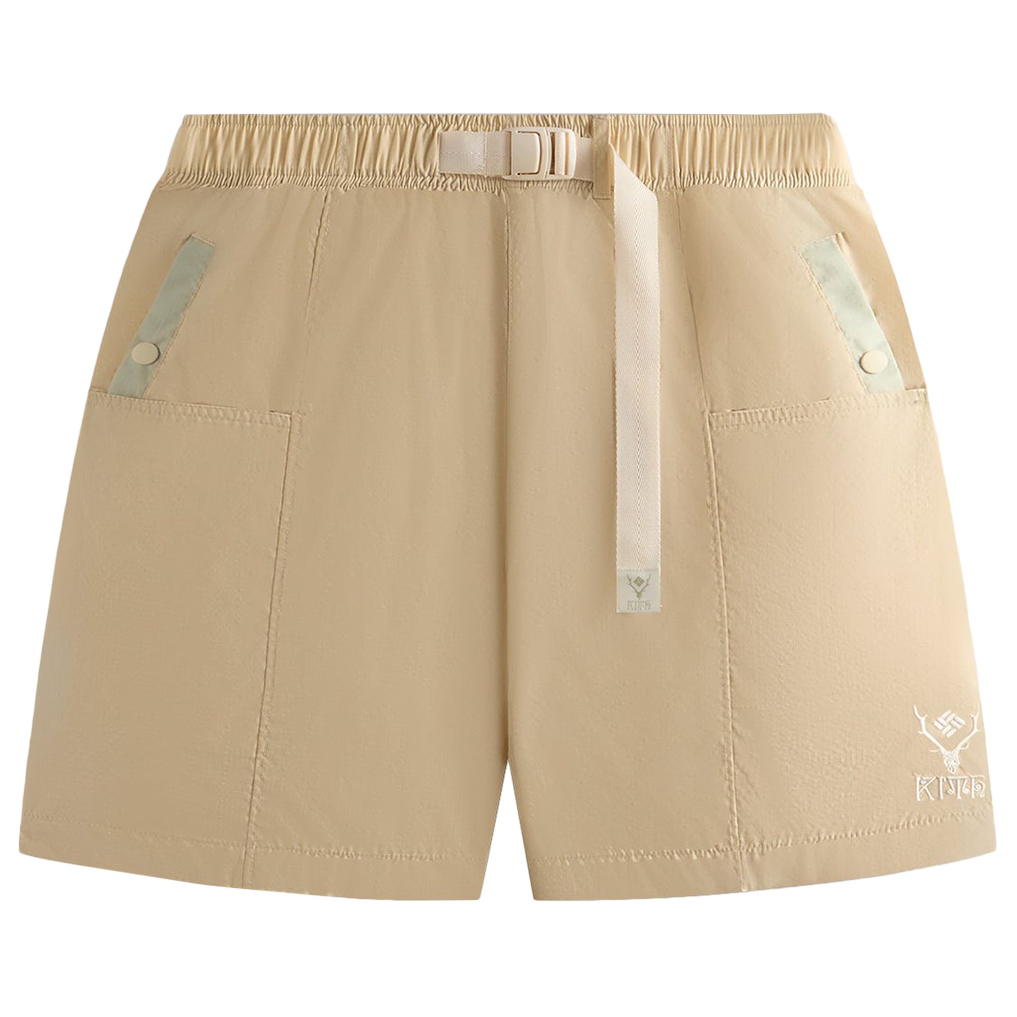 Pre-owned Kith X South2 West8 For Columbia C.s. Belted Short 'sandrift' | Tan | Men's Size M In Brown