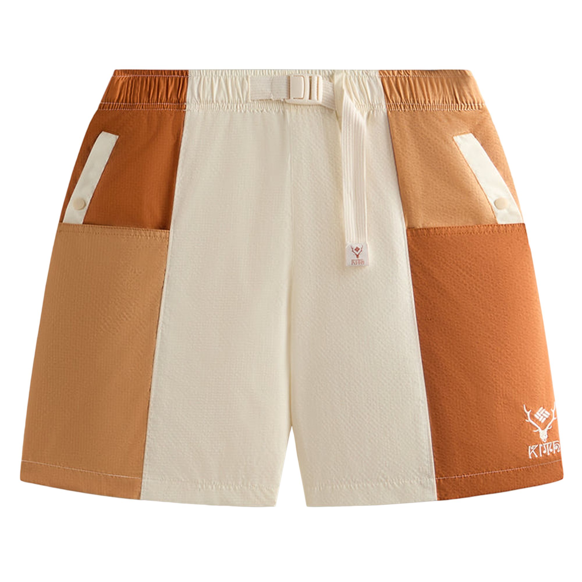 Pre-owned Kith X South2 West8 For Columbia C.s. Belted Short 'eternal' | Tan | Men's Size M In Brown