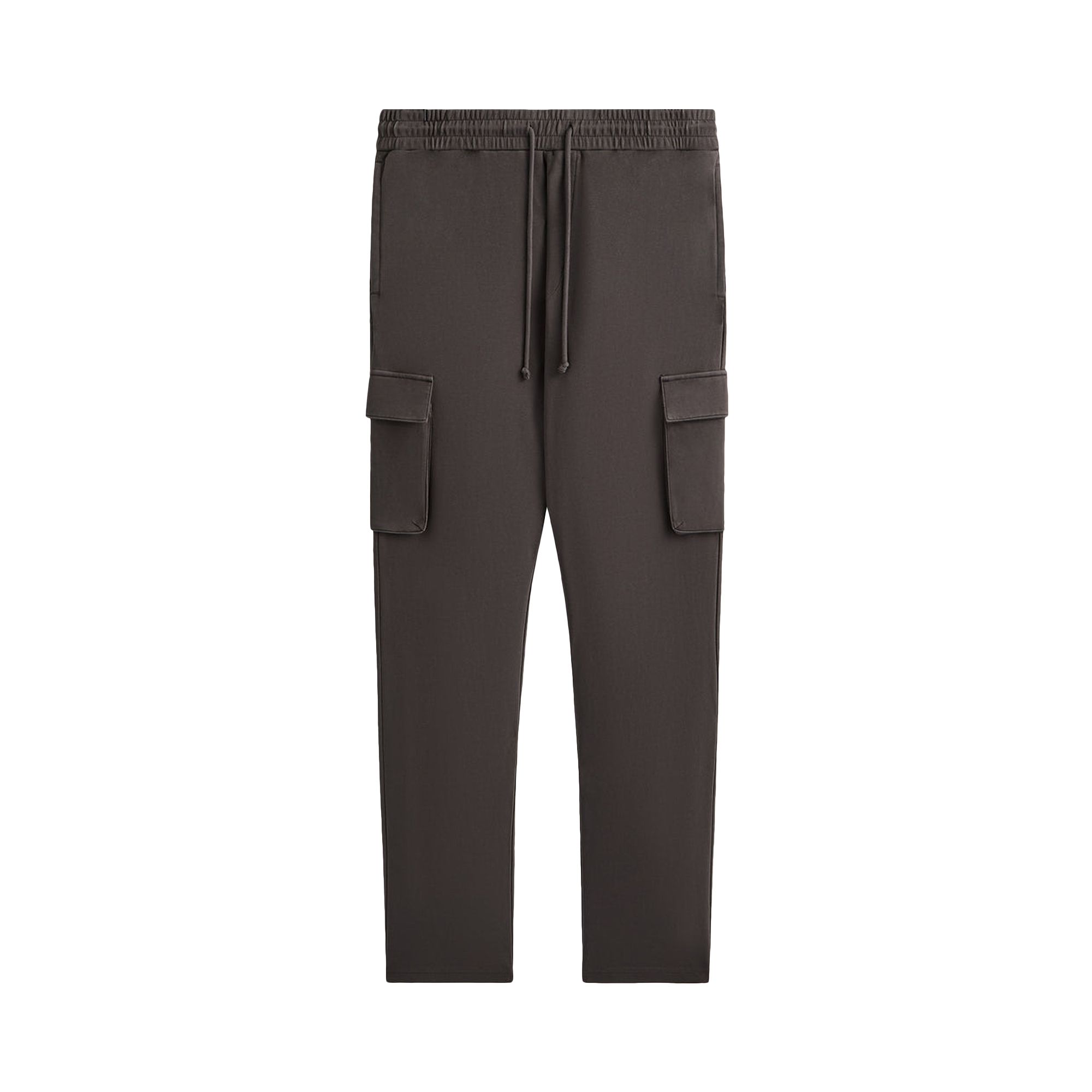 Pre-owned Kith Crystal Wash Interlock Bryson Cargo Pant 'somber' | Black | Men's Size Xl