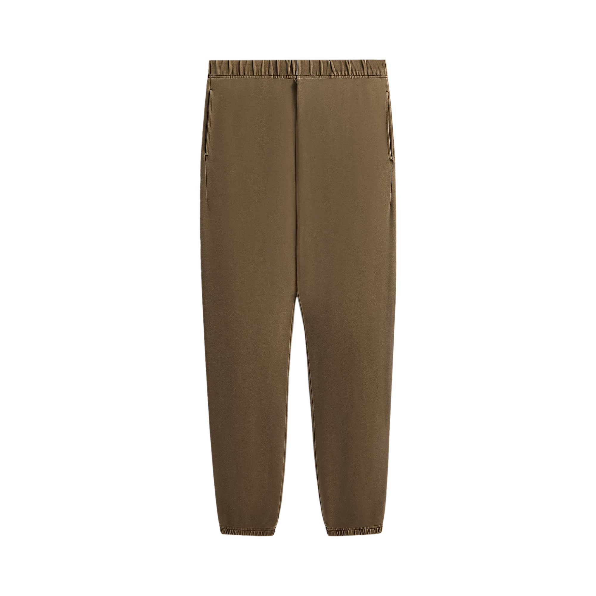 Pre-owned Kith Compact Knit Nelson Sweatpant 'astro' | Tan | Men's Size M In Brown